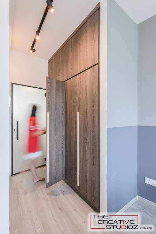 Scandinavian Bedroom at Gloucester Mansions
