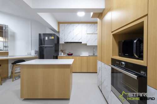 Scandinavian Kitchen at 233 Compassvale Walk