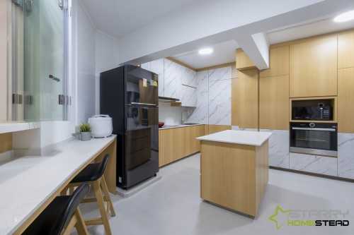 Scandinavian Kitchen at 233 Compassvale Walk
