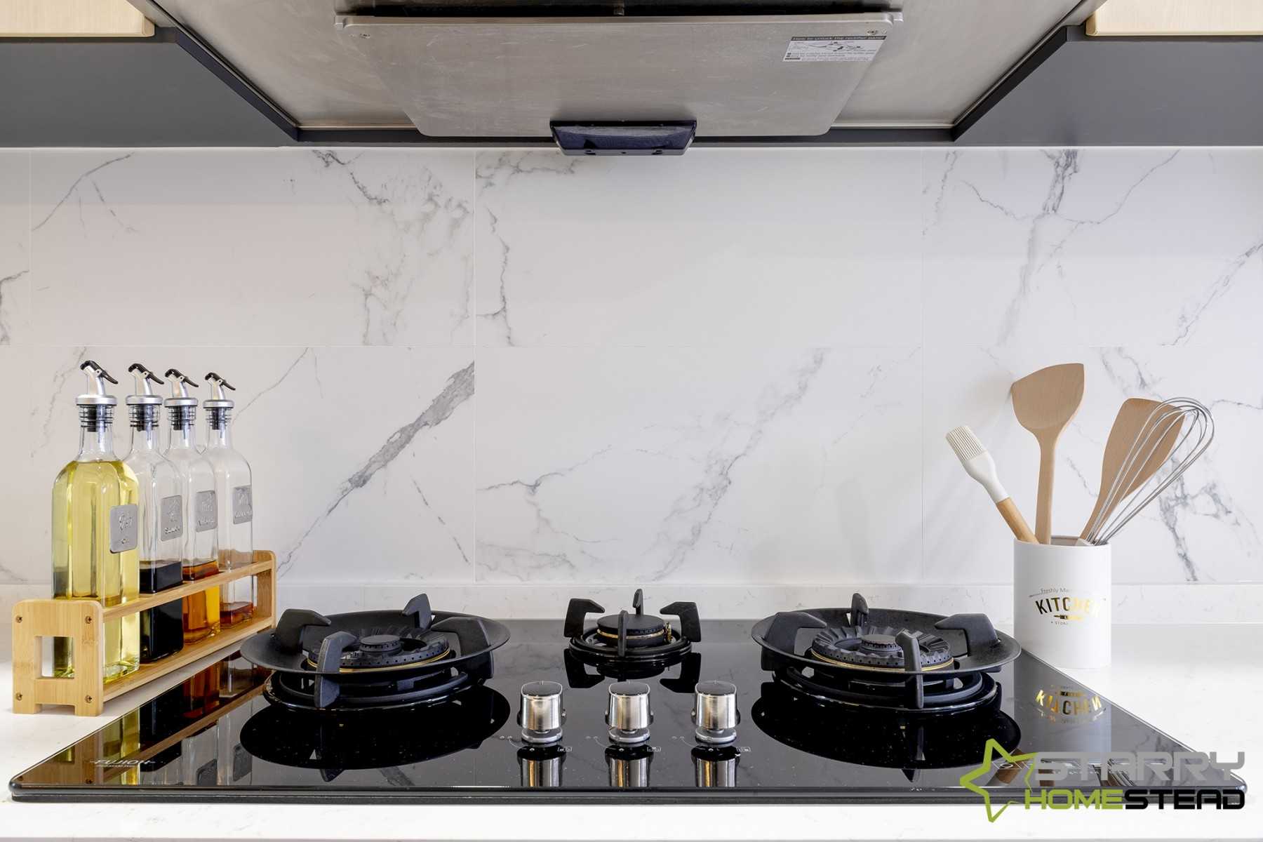 Modern Kitchen with Kitchen Accessories and Kitchen Cabinets
