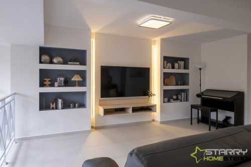 Modern Living Room at 107 Jurong East St 13