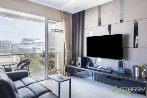 Modern Living Room at 233 Paya Lebar Road