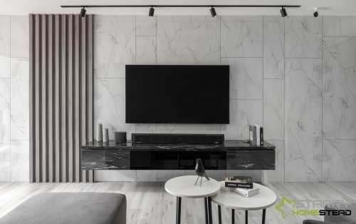 Contemporary Living Room at 204D Compassvale Drive