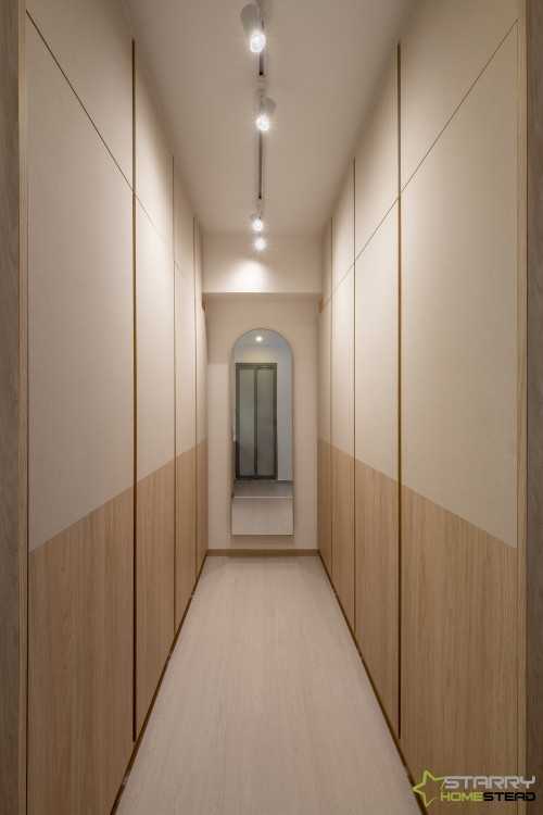 Scandinavian Walk-in Wardrobe at 75B Redhill Road