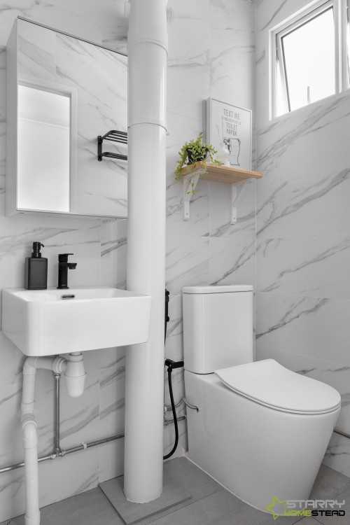 Minimalist Bathroom at 106 Simei St 1
