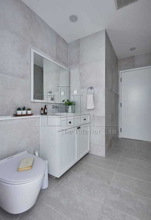 Minimalist Bathroom at Parbury Hill