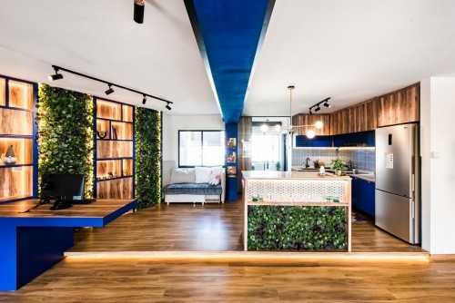 Eclectic Living Room at Hougang ave 10 blk 463