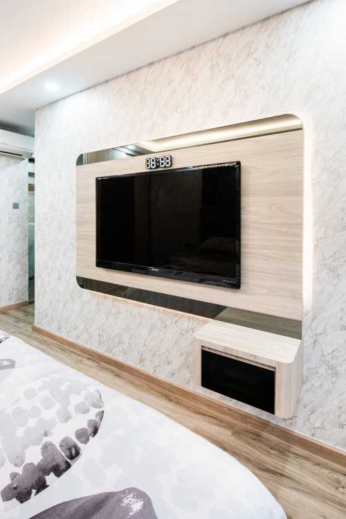 Contemporary Bedroom at jalan membina blk 22