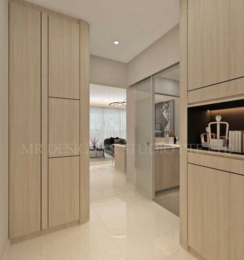 Scandinavian Entryway at trevillis clementi  ave 4 311c