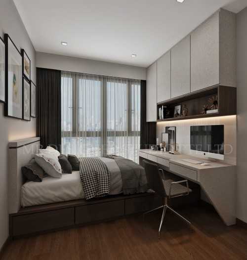 Scandinavian Bedroom at trevillis clementi  ave 4 311c