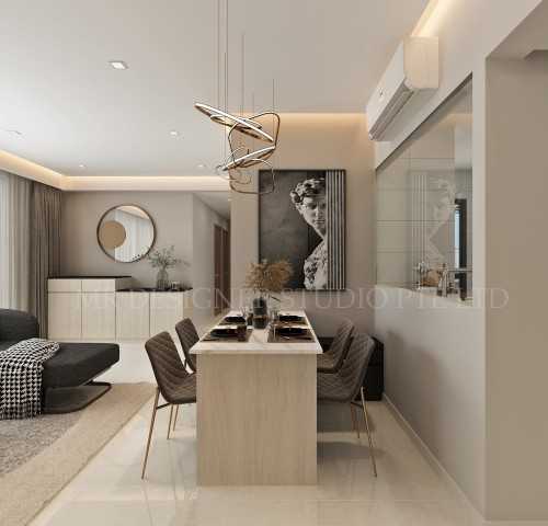 Scandinavian Living Room at trevillis clementi  ave 4 311c