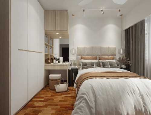 Scandinavian Bedroom at yishun st 51 blk 455