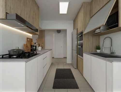 Scandinavian Kitchen at yishun st 51 blk 455