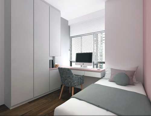 Modern Bedroom at alexandra view 1 accentia sky