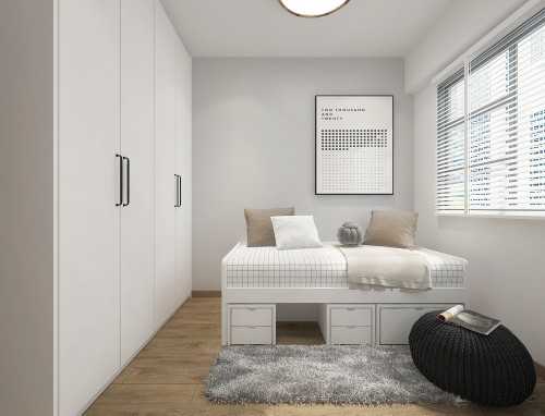 Scandinavian Bedroom at Ang mo kio st 51 blk 590