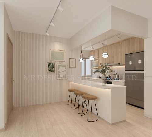 Scandinavian Dining Room at Bidadari park dr blk 104A