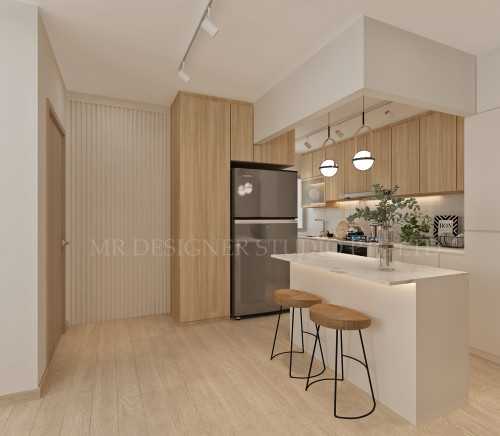 Scandinavian Kitchen at Bidadari park dr blk 104A