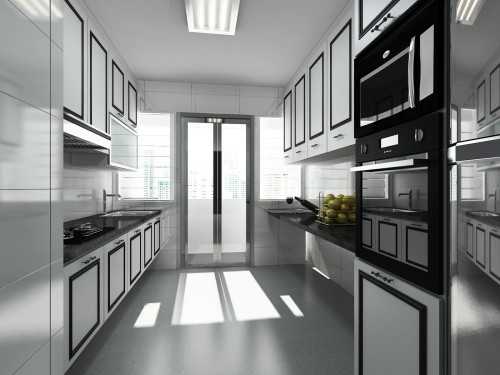 Modern Kitchen at tampines st 40 blk 404a
