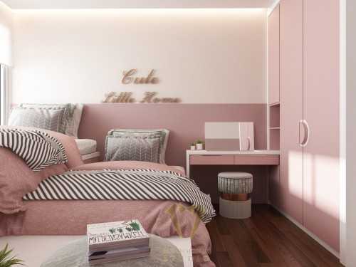 Contemporary Bedroom at Casa merah tanah merah kechil blk 66