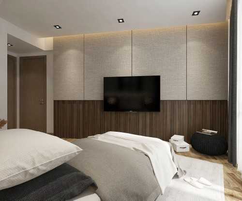Modern Bedroom at High park residence fernvale road 60