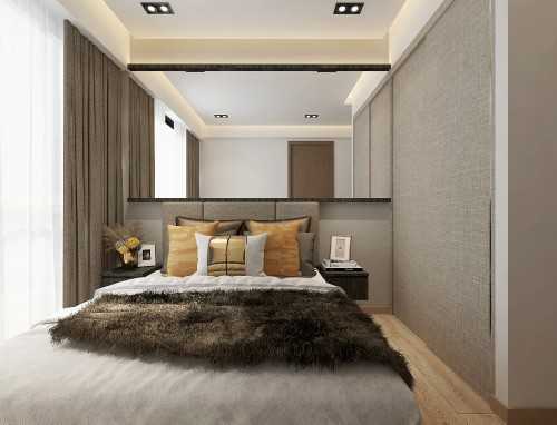 Modern Bedroom at High park residence fernvale road 60