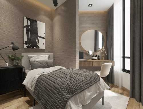 Modern Bedroom at High park residence fernvale road 60