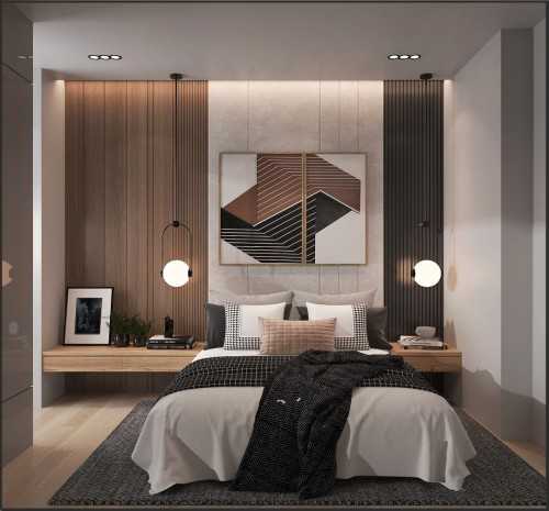 Modern Bedroom at Hougang ave 1 blk 167