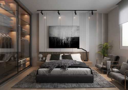 Modern Bedroom at Hougang ave 1 blk 167