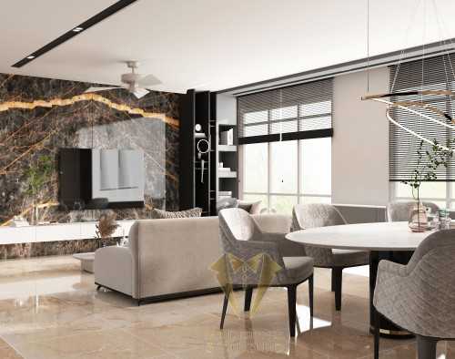 Modern Living Room at Jalan bukit merah 135