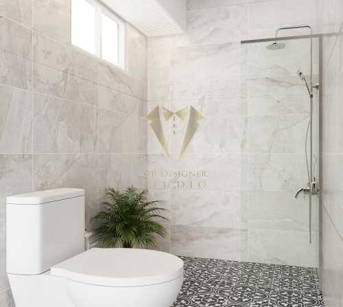 Modern Bathroom at Jalan bukit merah 135