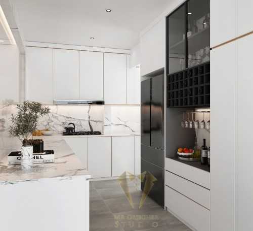 Modern Kitchen at Jalan bukit merah 135