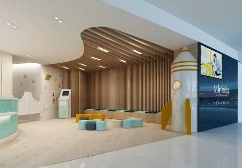 Modern Entryway at mir stell international school