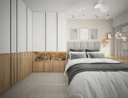 Modern Bedroom at hougang 377a st 32