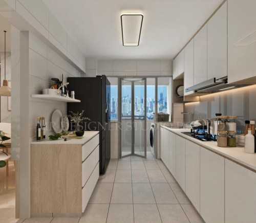 Scandinavian Kitchen at Northshore dr blk 422a