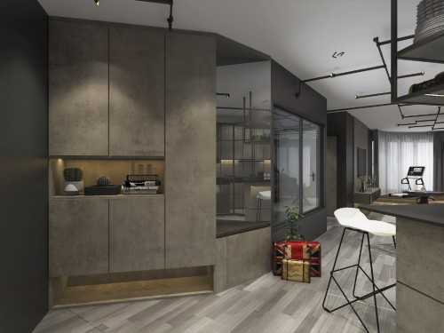 Industrial Entryway at Parc oasis jurong east ave 1 55