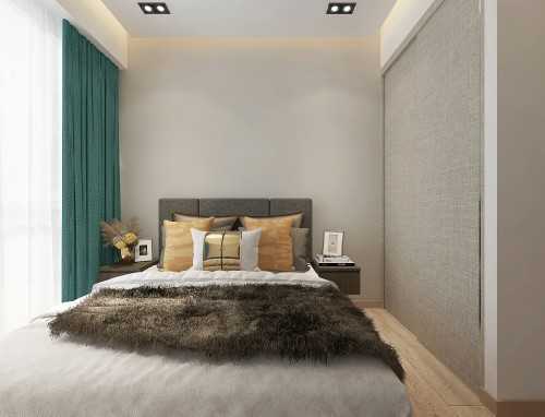 Contemporary Bedroom at High park residence fernvale road 58
