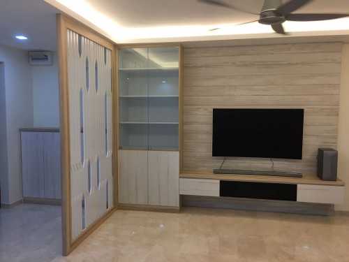 Modern Living Room at Project @ 667B Jurong West