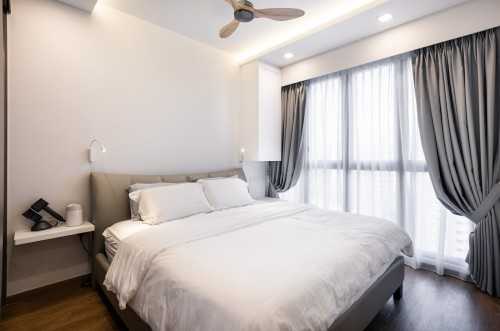Minimalist Bedroom at Rivercove Residences EC