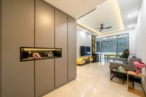 Contemporary Living Room at Westcoast | Carabelle