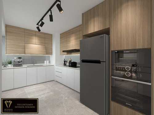 Contemporary Kitchen at jalan membina 27a