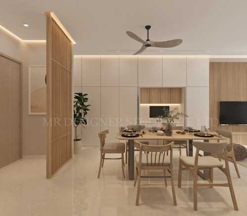 Scandinavian Living Room at 67 sunset way
