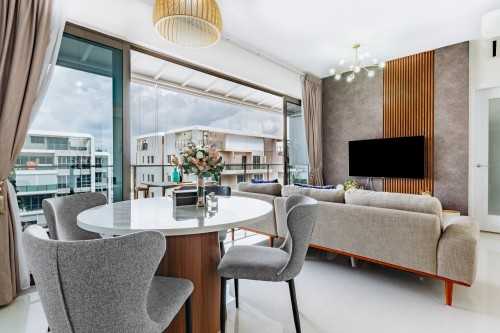 Asian Living Room at Kovan Regency