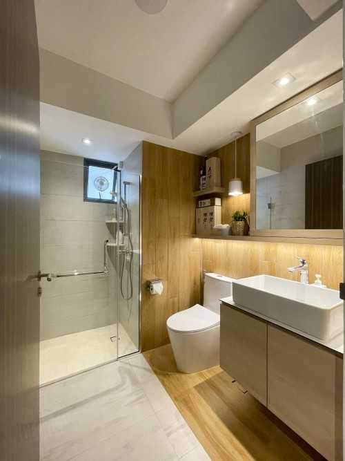 Scandinavian Bathroom at Bedok Reservoir Crescent