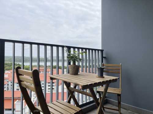 Scandinavian Balcony at Bedok Reservoir Crescent