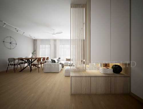 Scandinavian Entryway at choa chu kang ave 9 blk 809A