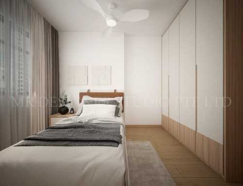 Scandinavian Bedroom at fernvale lane 402 A
