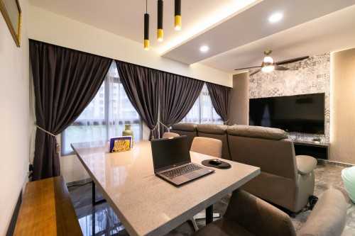 Contemporary Dining Room at Buangkok | Buangkok Edgeview