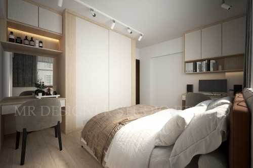 Scandinavian Bedroom at jurong west st 52 blk 513