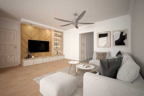 Scandinavian Living Room at jurong west st 52 blk 513