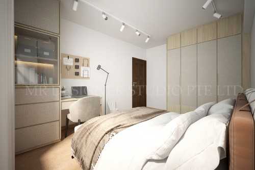 Scandinavian Bedroom at jurong west st 52 blk 513
